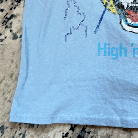 Women's Def Leppard Short Sleeve Graphic T-Shirt - Blue M - Picture 5 of 13